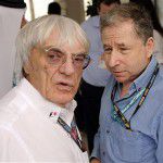 Jean Todt and Bernie Ecclestone