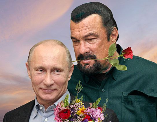 Reuters: Putin presents Russian passport to Hollywood actor Seagal