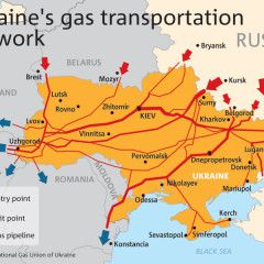 Russia boosts gas transit via Ukraine