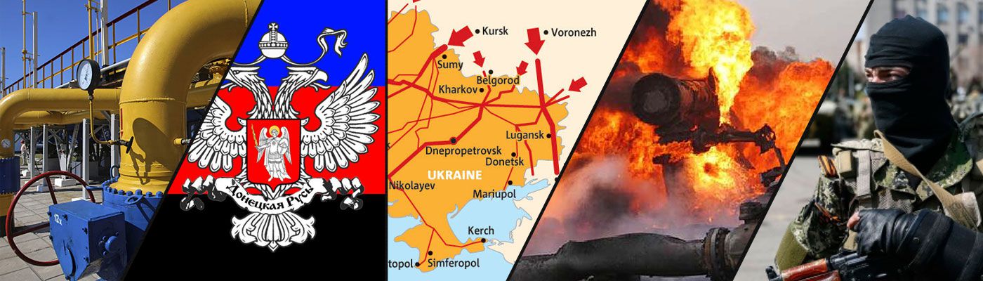 Pro-Russian terrorists in Eastern Ukraine want to “turn off” Russian gas for Europe