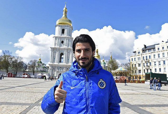 Belgian FC “Brugge” players created a video about their tour in Kyiv