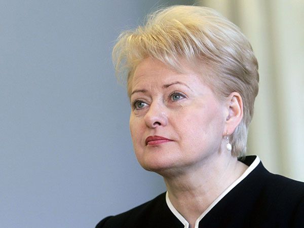 Lithuanian president Dalia Grybauskaite met with officials of Lithuania, Poland and Ukraine