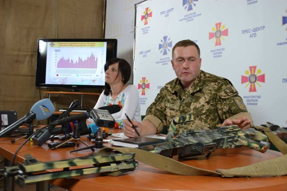 Russia to send for terrorists in Eastern Ukraine heavy weapons, tanks and artillery system “Acacia” – ATO Press Center
