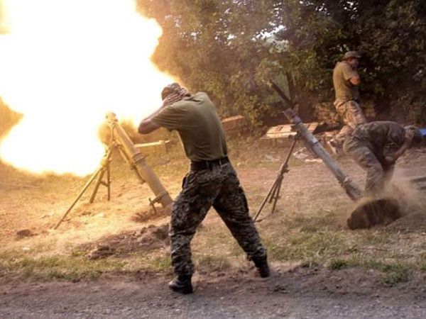 Russian terrorists shelled Ukrainian forces 33 times using heavy weapons – ATO Press Center