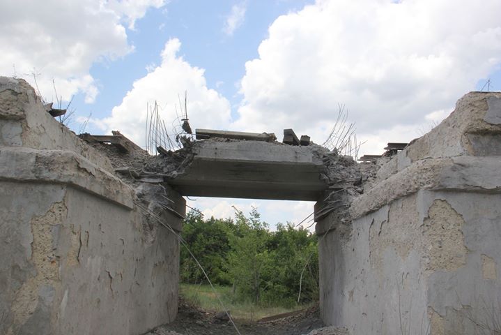 Russian terrorists undermined railway overpass near Popasna – ATO Press Center