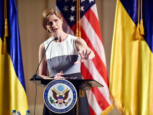 The U.S. support for Ukrainians is “unwavering” – US ambassador to the UN Samantha Power