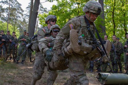 US training on Ukranian National Guard. VIDEO