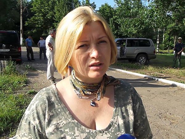 Ukraine not to hold direct talks with militants despite being pushed toward their legitimization – Iryna Gerashchenko