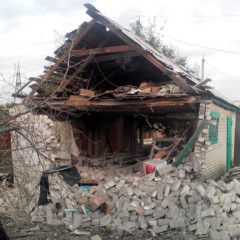 Ukraine releases video showing aftermath of Russian Grad rockets shelling on Avdiyivka residential areas