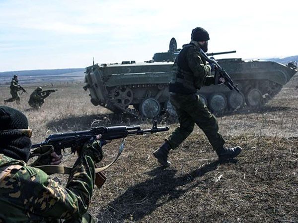 Ukraine reports battle with Russian militant forces near Kruta Balka in Donbas