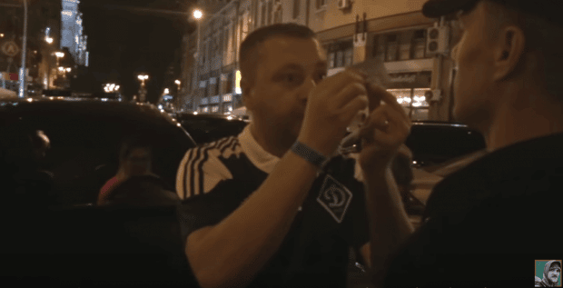Diplomatic scandal: drunk German Diplomat shouted at policemen in Kyiv