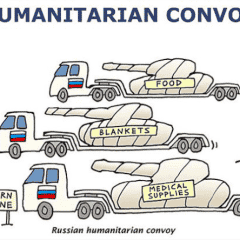 Another Russian ”humanitarian” convoy enters occupied Donbas