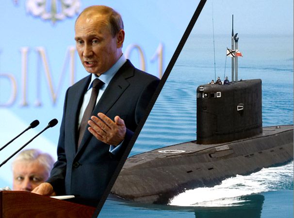 Russia ships “chase away” Dutch submarine in Mediterranean – BBC