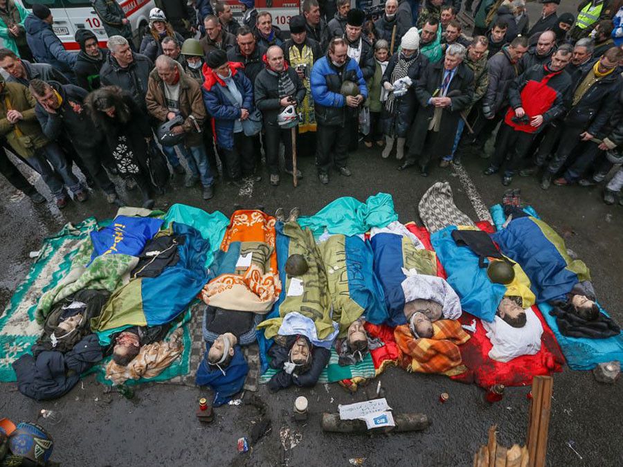 Third anniversary of EuroMaidan massacre: Ukraine honors memory of Heavenly Hundred Heroes