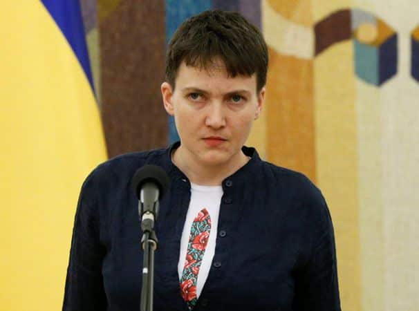 Savchenko compares Putin to Hitler on BBC Newsnight