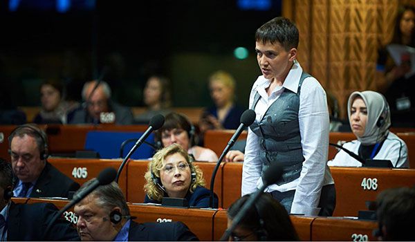 Ukrainian Parliament dismisses Nadia Savchenko from PACE delegation