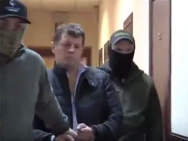 How FSB arrested Ukrainian journalist in Moscow – video