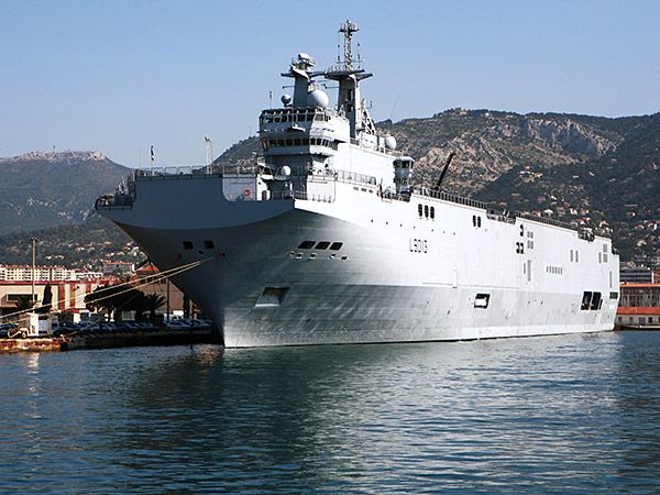 Egypt sold Mistral battleships to Russia for USD 1: Polish defense minister