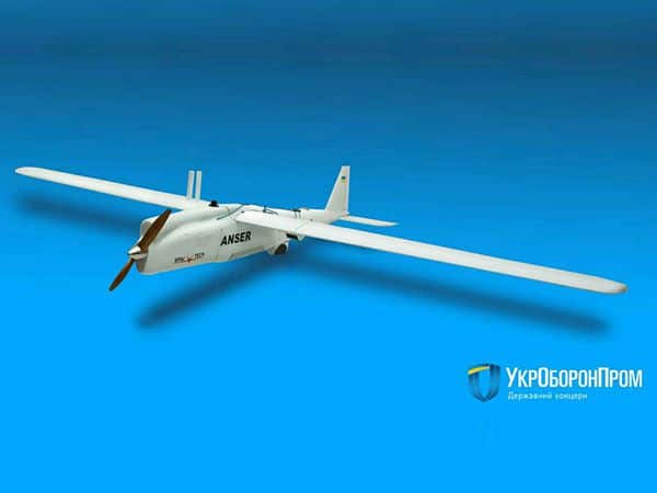 Ukroboronprom showcases new long-range ANSER drone
