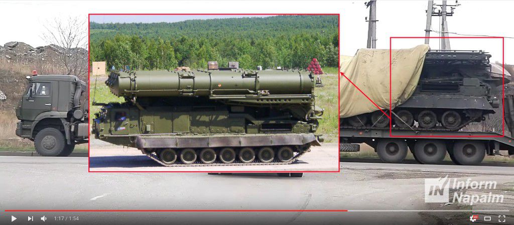 Russian missiles S-300VМ in Crimea