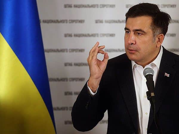 Odesa Governor Saakashvili resigns