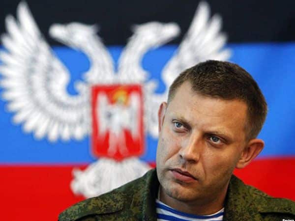 Leader of Donetsk separatists Zakharchenko  declares own ”trade blockade” of Ukraine