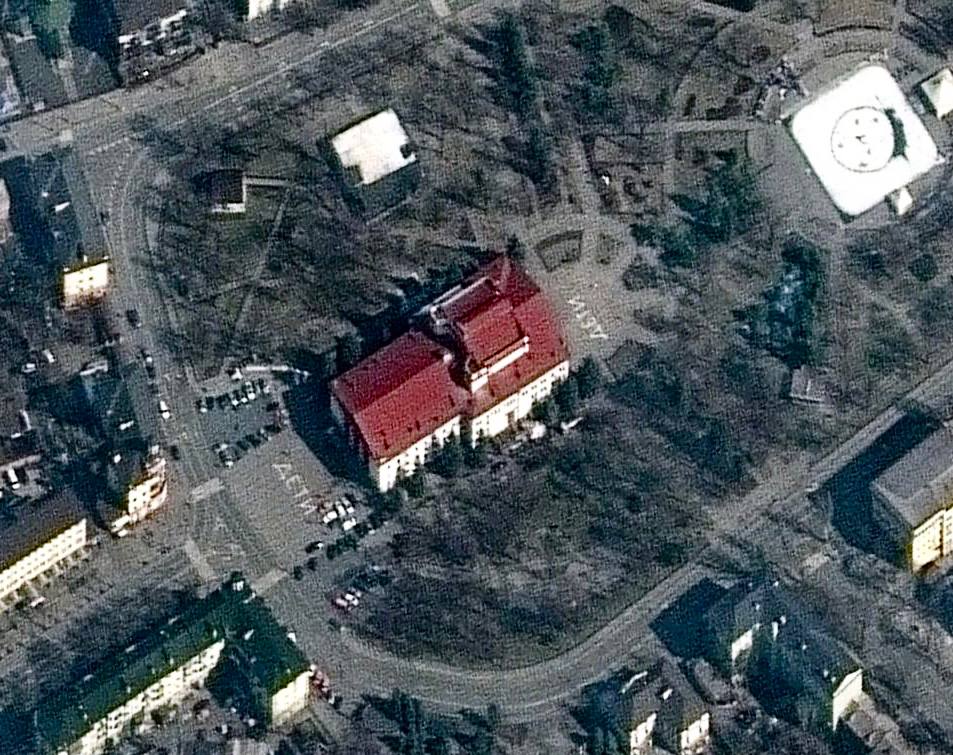 Russia hit Ukrainian children in Mariupol with bomb on purpose – Maxar Technologies satellite images