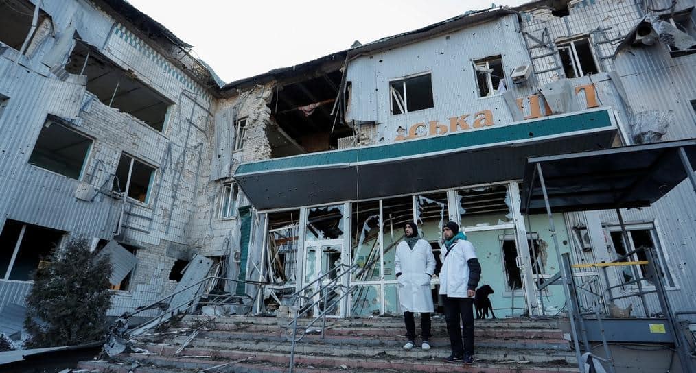 Russian troops damaged 1,100 medical facilities in Ukraine since the full-scale war