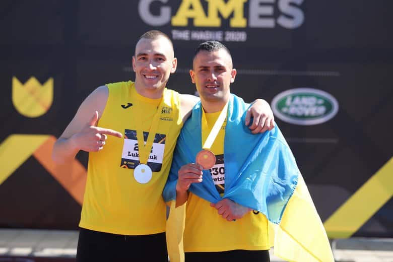Ukraine won the first medals at the Invictus Games in The Hague: photos