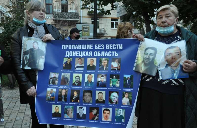 More than 15,000 people are currently missing in Ukraine