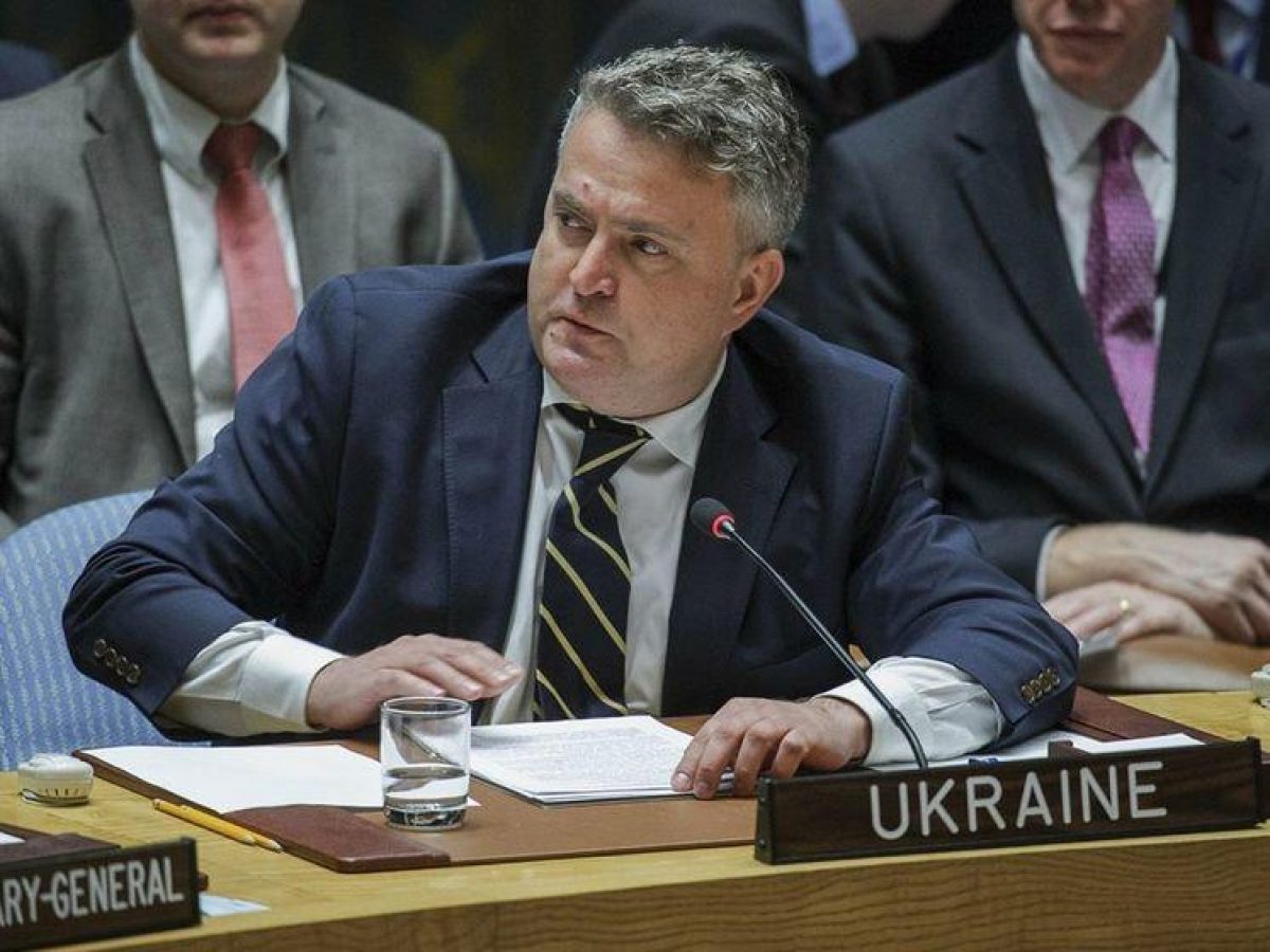 Ukraine’s Ambassador to the UN called on the world to end Russian fascism