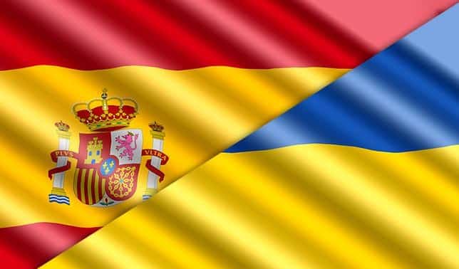 The Spanish government has appointed financial aid to Ukrainian refugees