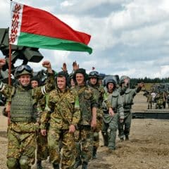 Russians conduct command and staff and mobilization exercises in Belarus