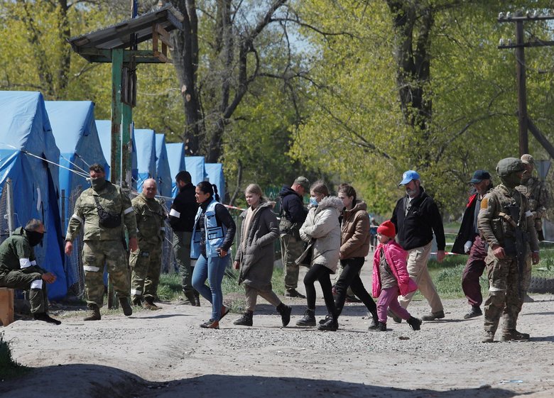 Evacuation of civilians from Azovstal in Mariupol has begun, – The President of Ukraine