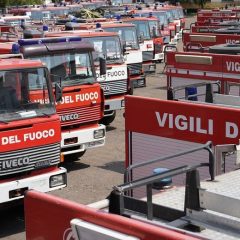 Ukraine received 45 fire trucks from Italy