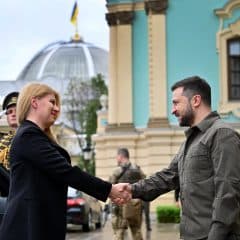 President of Slovakia visited Ukraine