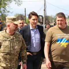 The Prime Minister of Canada visited Ukraine