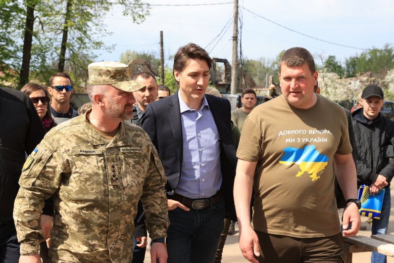 The Prime Minister of Canada visited Ukraine