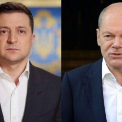 Immediate withdrawal of Russian troops from Ukraine, – President of Ukraine and German Chancellor announced the condition for negotiations with Russia