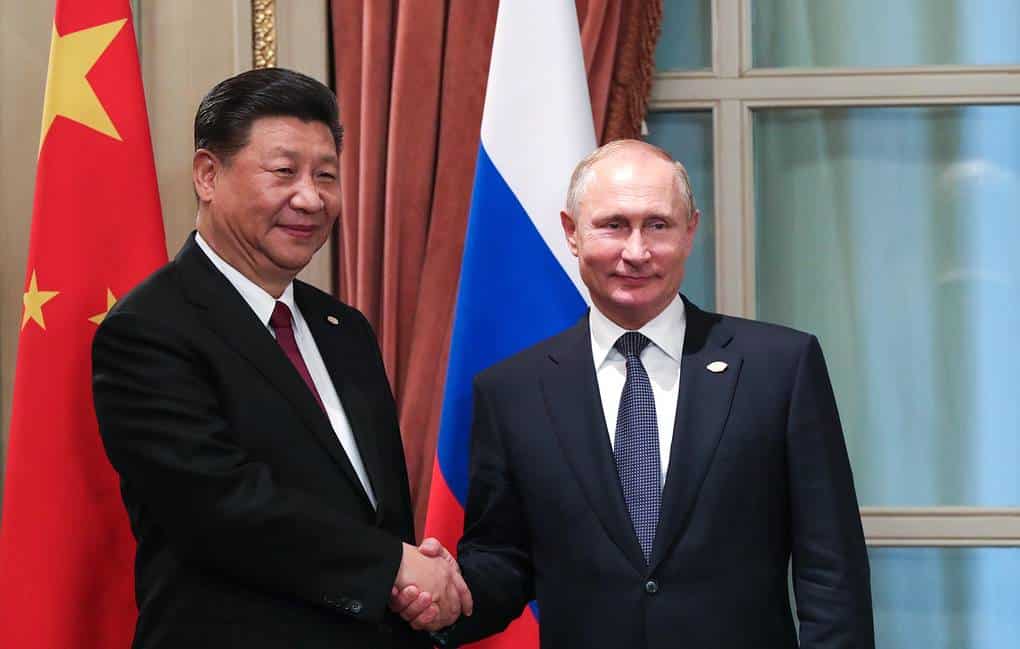 The United States has accused China of supporting Russia in the war against Ukraine