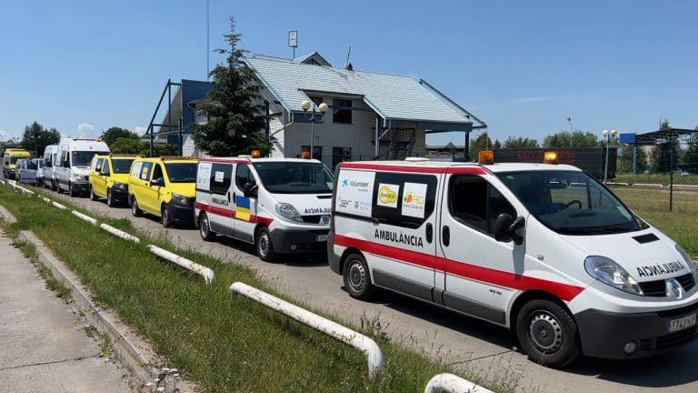 Spain donated 15 ambulances to Ukraine as humanitarian aid