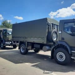 The EU has started supplying the Armed Forces of Ukraine with more than 90 off-road trucks