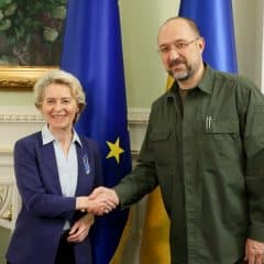 The Prime Minister of Ukraine and the President of EU Commission discussed the granting of non-refundable grants for Ukrainian business