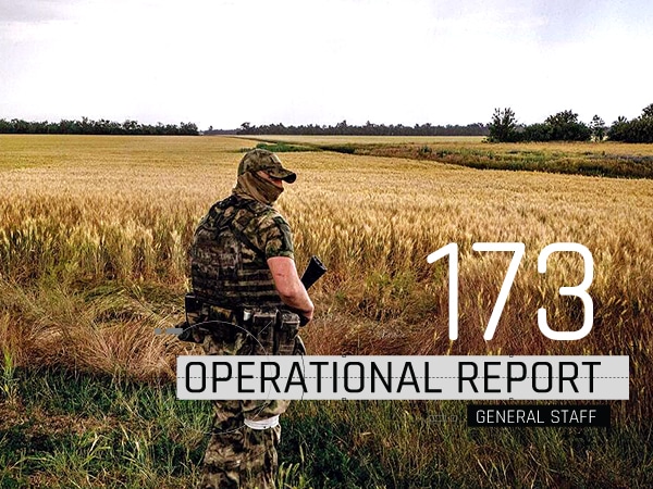 Operational report August 15, 2022 by the General Staff of AFU on the Russian invasion of Ukraine
