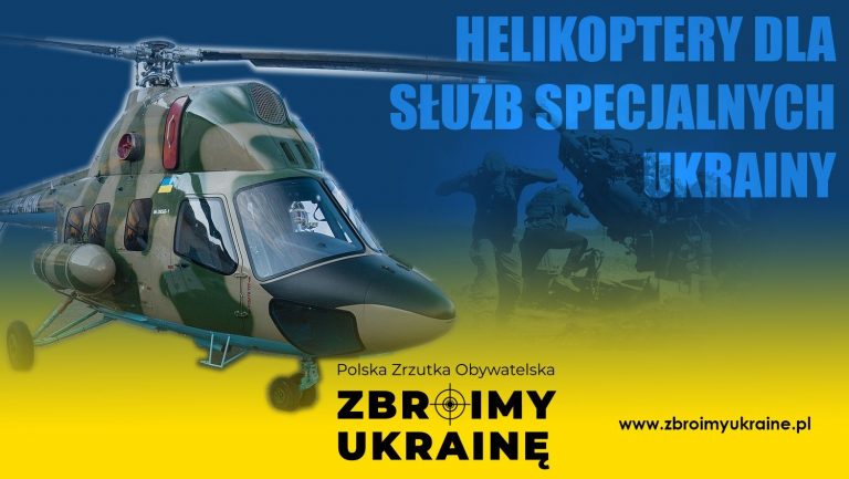 Poland began collecting funds for three evacuation helicopters for Ukraine