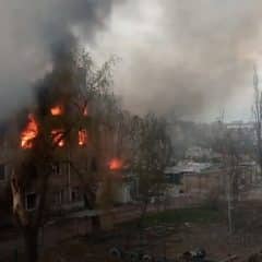 Russian troops brutally burn down Ukrainian settlements that are not submitted to them