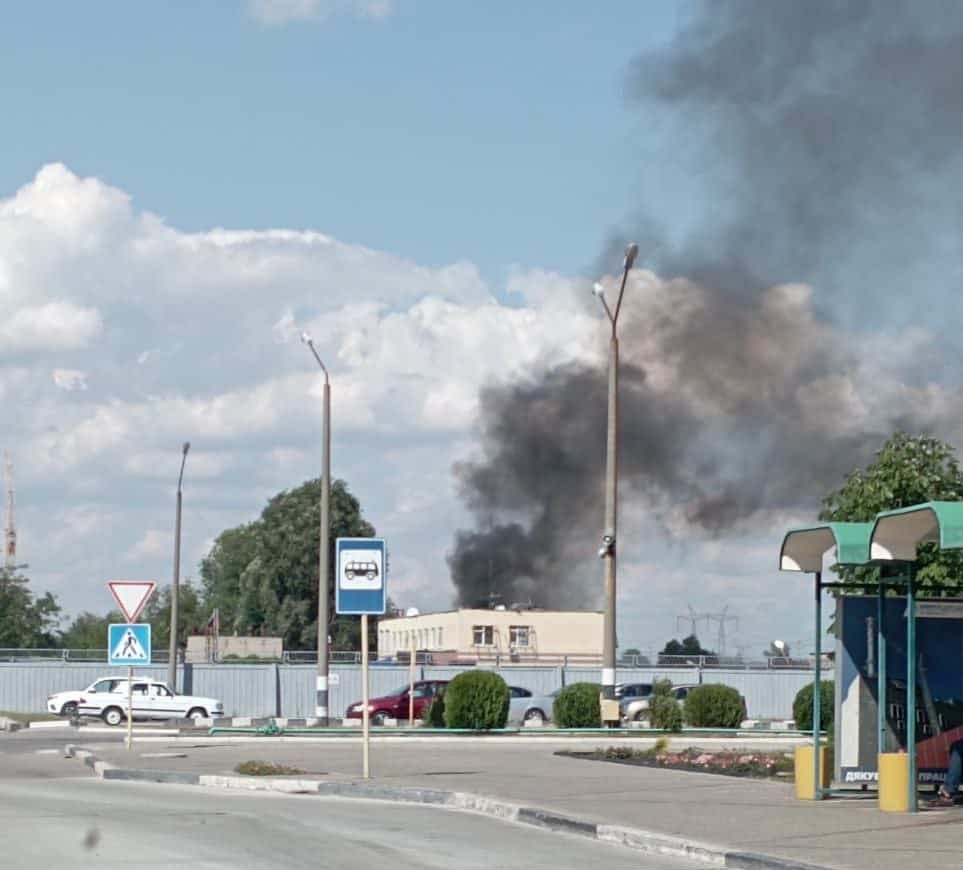 Explosions near the Zaporizhzhia nuclear power plant