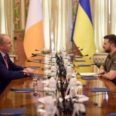 Ireland will help Ukraine with restoration and on the way to the EU