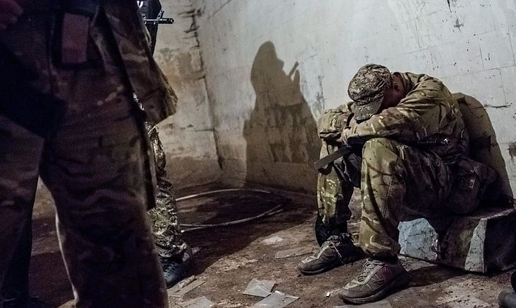 The Russians filmed how they were torturing a Ukrainian prisoner of war