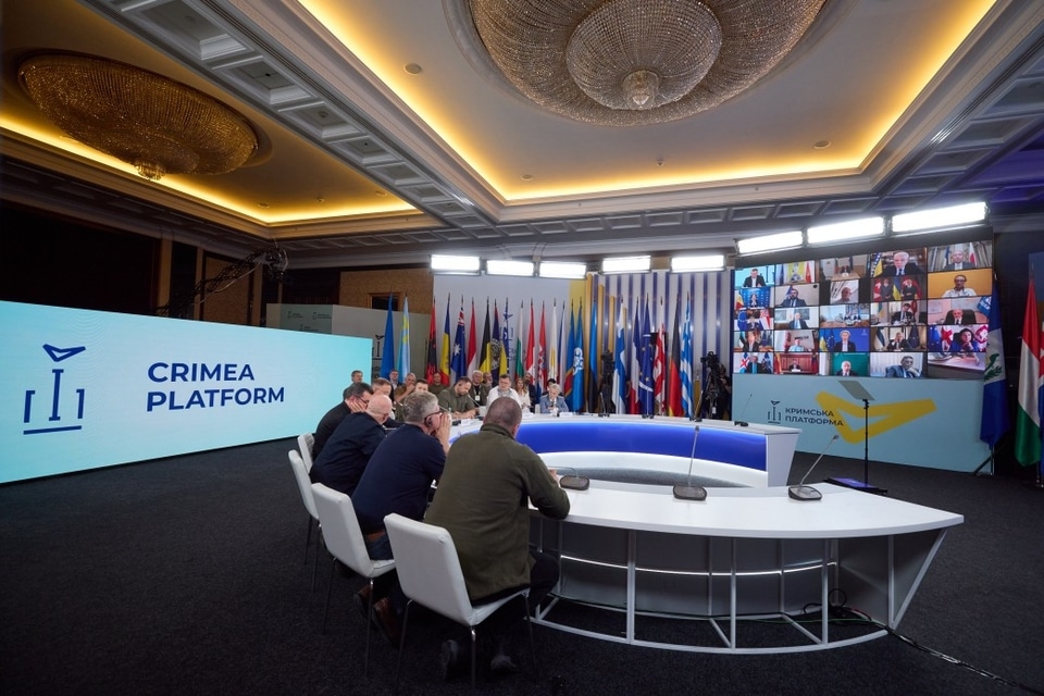 International Crimea Platform participants called on Russia to withdraw its troops from Ukraine